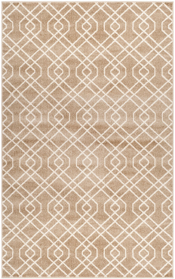 Safavieh Amherst 407 Power Loomed 67% Polypropylene 18% Fibrillated Polypropylene 8% Latex 7% Poly-cotton(warp) Rug AMT407S-4