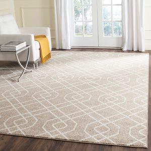 Safavieh Amherst 407 Power Loomed 67% Polypropylene 18% Fibrillated Polypropylene 8% Latex 7% Poly-cotton(warp) Rug AMT407S-4