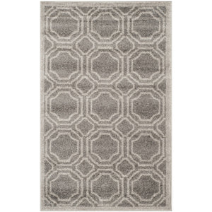 Safavieh Amherst 411 Power Loomed 67% Polypropylene 18% Fibrillated Polypropylene 8% Latex 7% Poly-cotton(warp) Rug AMT411C-3