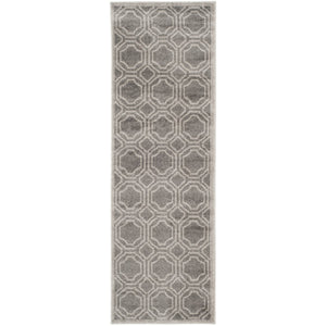 Safavieh Amherst 411 Power Loomed 67% Polypropylene 18% Fibrillated Polypropylene 8% Latex 7% Poly-cotton(warp) Rug AMT411C-3