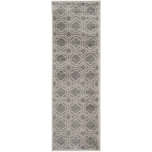 Safavieh Amherst 411 Power Loomed 67% Polypropylene 18% Fibrillated Polypropylene 8% Latex 7% Poly-cotton(warp) Rug AMT411C-3