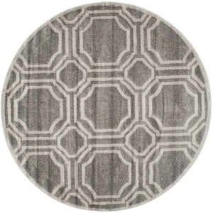Safavieh Amherst 411 Power Loomed 67% Polypropylene 18% Fibrillated Polypropylene 8% Latex 7% Poly-cotton(warp) Rug AMT411C-3