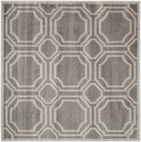 Safavieh Amherst 411 Power Loomed 67% Polypropylene 18% Fibrillated Polypropylene 8% Latex 7% Poly-cotton(warp) Rug AMT411C-3