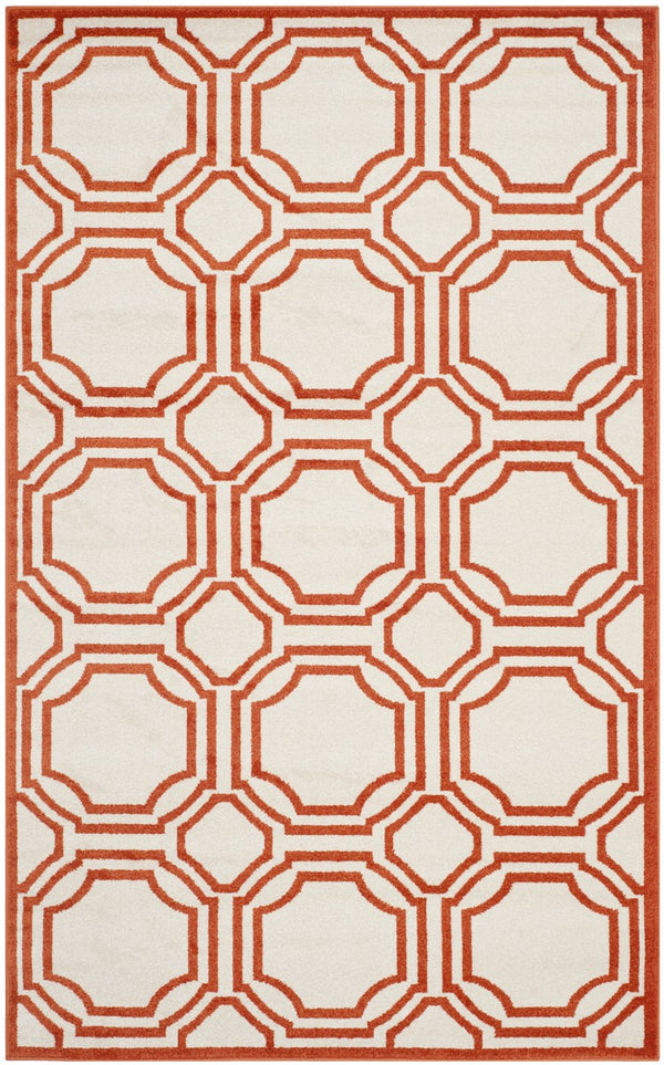 Safavieh Amherst 411 Power Loomed 67% Polypropylene 18% Fibrillated Polypropylene 8% Latex 7% Poly-cotton(warp) Rug AMT411F-29