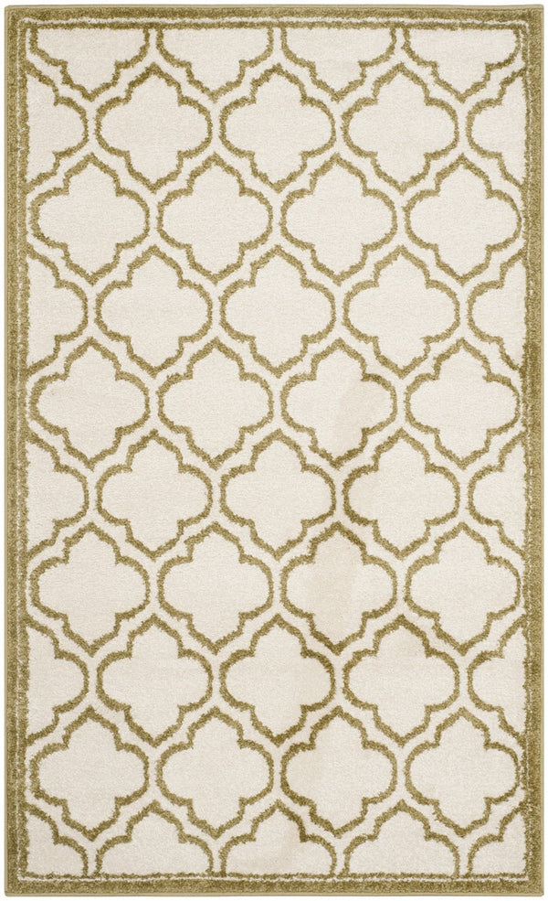 Safavieh Amherst 412 Power Loomed 67% Polypropylene 18% Fibrillated Polypropylene 8% Latex 7% Poly-cotton(warp) Rug AMT412A-3