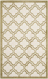 Safavieh Amherst 412 Power Loomed 67% Polypropylene 18% Fibrillated Polypropylene 8% Latex 7% Poly-cotton(warp) Rug AMT412A-3