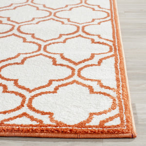 Safavieh Amherst 412 Power Loomed 67% Polypropylene 18% Fibrillated Polypropylene 8% Latex 7% Poly-cotton(warp) Rug AMT412F-29
