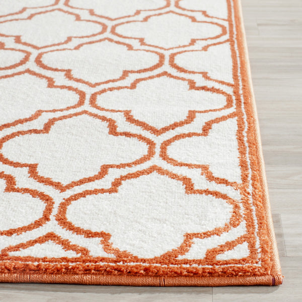 Safavieh Amherst 412 Power Loomed 67% Polypropylene 18% Fibrillated Polypropylene 8% Latex 7% Poly-cotton(warp) Rug AMT412F-29