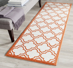 Safavieh Amherst 412 Power Loomed 67% Polypropylene 18% Fibrillated Polypropylene 8% Latex 7% Poly-cotton(warp) Rug AMT412F-29