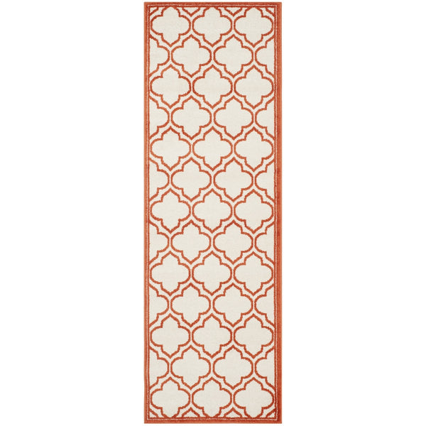 Safavieh Amherst 412 Power Loomed 67% Polypropylene 18% Fibrillated Polypropylene 8% Latex 7% Poly-cotton(warp) Rug AMT412F-29