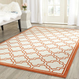 Safavieh Amherst 412 Power Loomed 67% Polypropylene 18% Fibrillated Polypropylene 8% Latex 7% Poly-cotton(warp) Rug AMT412F-29