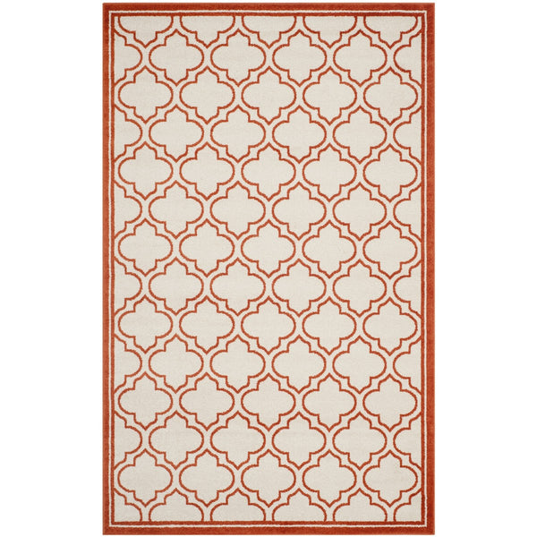 Safavieh Amherst 412 Power Loomed 67% Polypropylene 18% Fibrillated Polypropylene 8% Latex 7% Poly-cotton(warp) Rug AMT412F-29