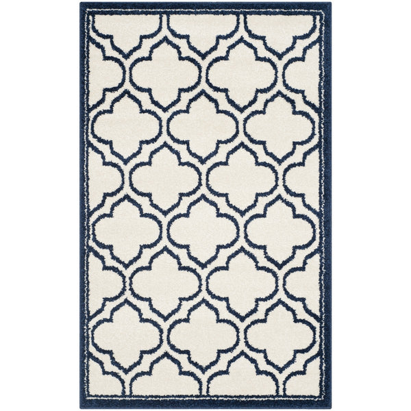 Safavieh Amherst 412 Power Loomed 67% Polypropylene 18% Fibrillated Polypropylene 8% Latex 7% Poly-cotton(warp) Rug AMT412M-29