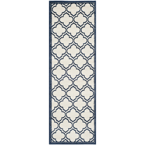 Safavieh Amherst 412 Power Loomed 67% Polypropylene 18% Fibrillated Polypropylene 8% Latex 7% Poly-cotton(warp) Rug AMT412M-29