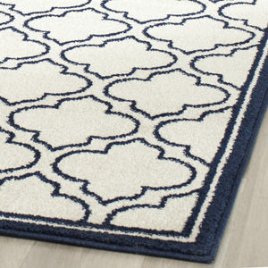 Safavieh Amherst 412 Power Loomed 67% Polypropylene 18% Fibrillated Polypropylene 8% Latex 7% Poly-cotton(warp) Rug AMT412M-29