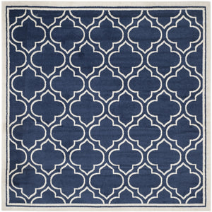 Safavieh Amherst 412 Power Loomed 67% Polypropylene 18% Fibrillated Polypropylene 8% Latex 7% Poly-cotton(warp) Rug AMT412P-3