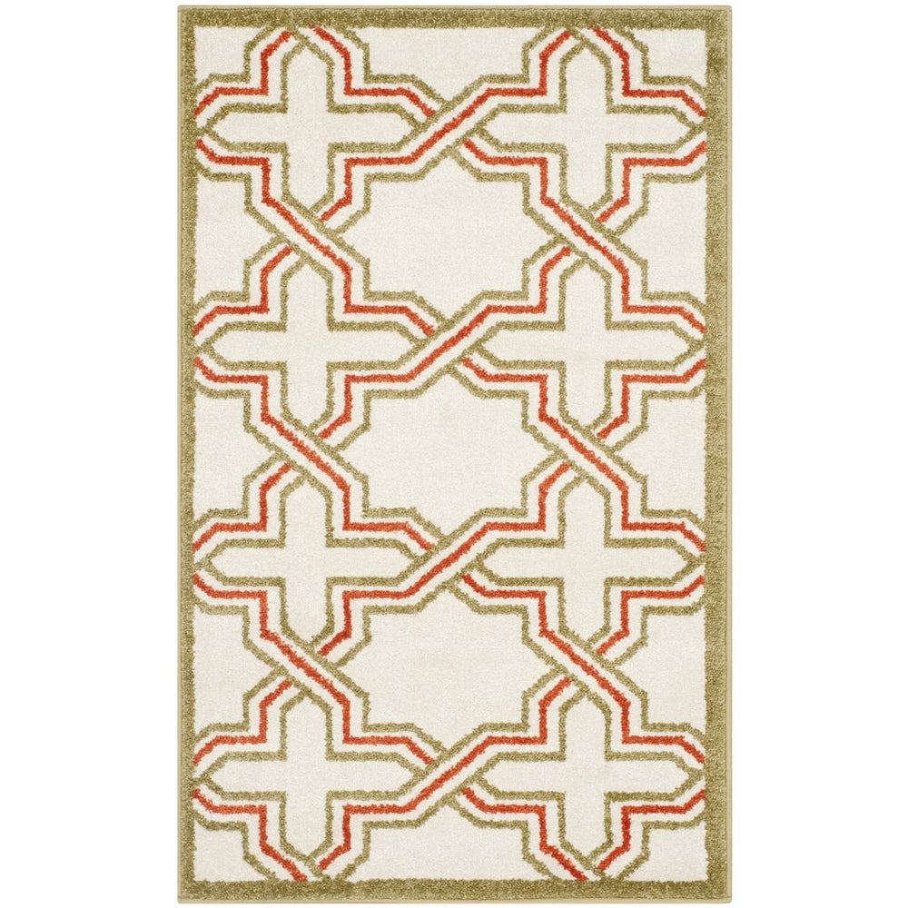 Safavieh Amherst 413 Power Loomed 67% Polypropylene 18% Fibrillated Polypropylene 8% Latex 7% Poly-cotton(warp) Rug AMT413A-24
