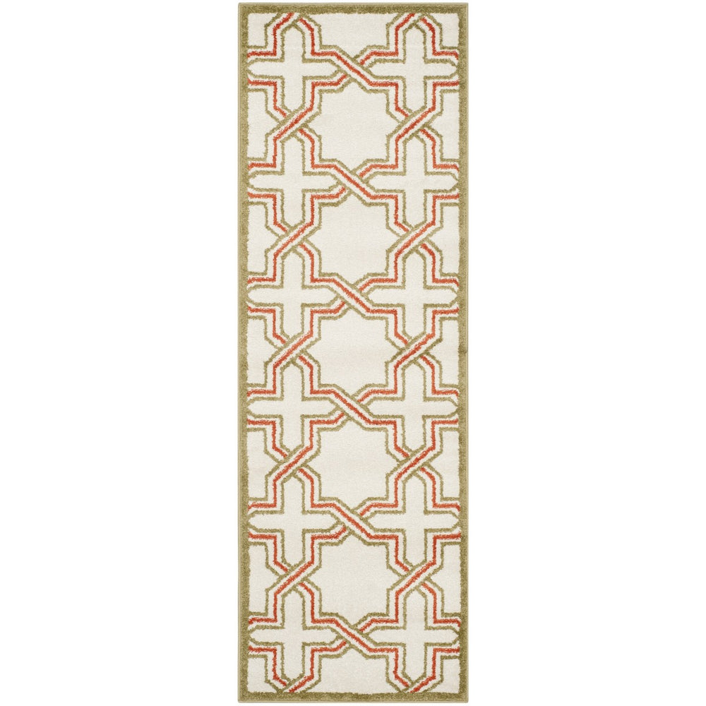 Safavieh Amherst 413 Power Loomed 67% Polypropylene 18% Fibrillated Polypropylene 8% Latex 7% Poly-cotton(warp) Rug AMT413A-24