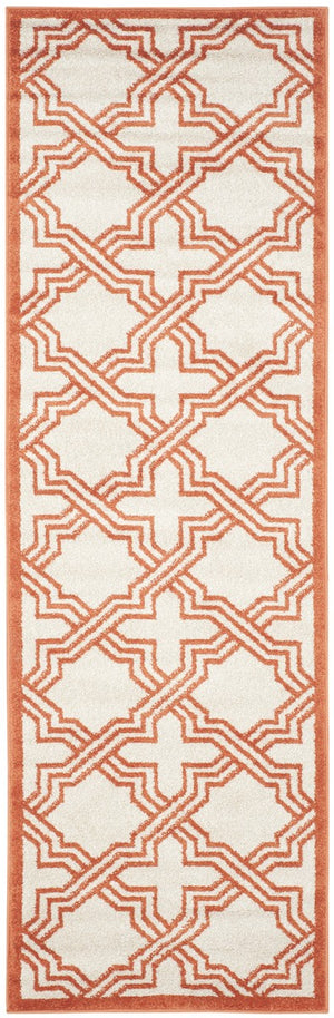 Safavieh Amherst 413 Power Loomed 67% Polypropylene 18% Fibrillated Polypropylene 8% Latex 7% Poly-cotton(warp) Rug AMT413F-27