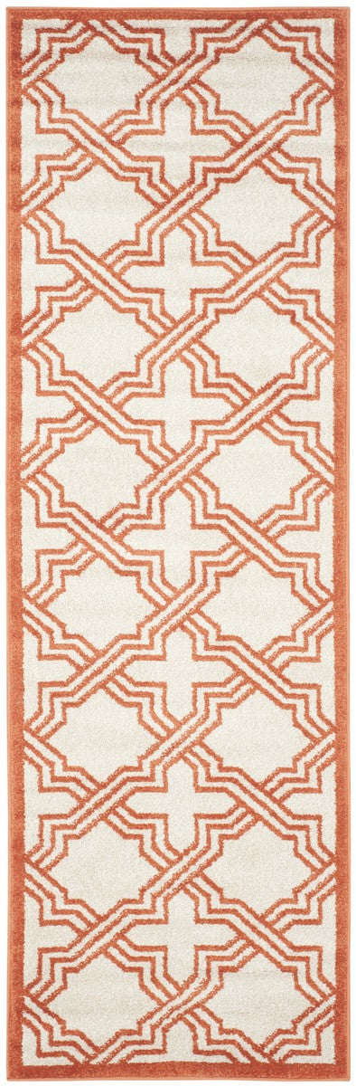Safavieh Amherst 413 Power Loomed 67% Polypropylene 18% Fibrillated Polypropylene 8% Latex 7% Poly-cotton(warp) Rug AMT413F-27
