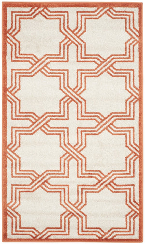 Safavieh Amherst 413 Power Loomed 67% Polypropylene 18% Fibrillated Polypropylene 8% Latex 7% Poly-cotton(warp) Rug AMT413F-3