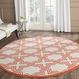 Safavieh Amherst 413 Power Loomed 67% Polypropylene 18% Fibrillated Polypropylene 8% Latex 7% Poly-cotton(warp) Rug AMT413F-24