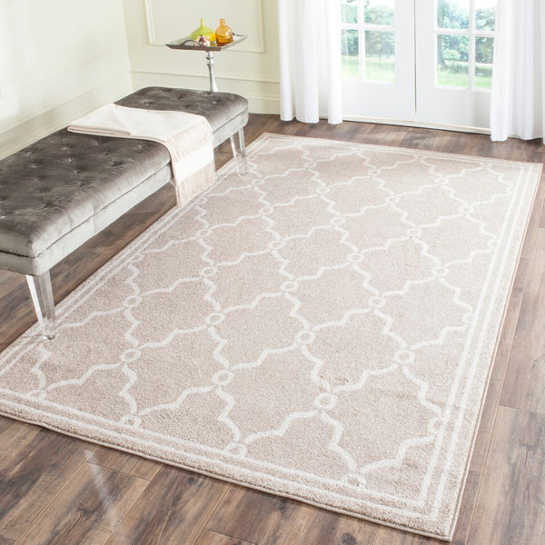 Safavieh Amhesrt 414 Power Loomed 67% Polypropylene 18% Fibrillated Polypropylene 8% Latex 7% Poly-cotton(warp) Rug AMT414S-29