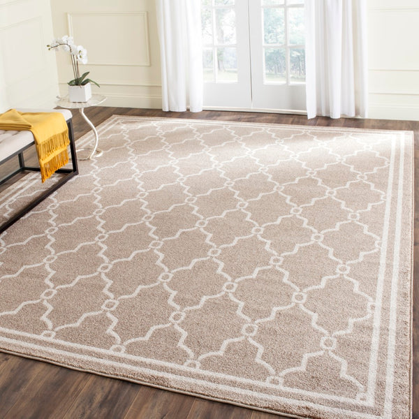 Safavieh Amhesrt 414 Power Loomed 67% Polypropylene 18% Fibrillated Polypropylene 8% Latex 7% Poly-cotton(warp) Rug AMT414S-29