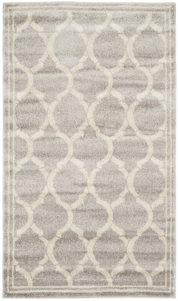 Safavieh Amherst 415 Power Loomed 67% Polypropylene 18% Fibrillated Polypropylene 8% Latex 7% Poly-cotton(warp) Rug AMT415B-3