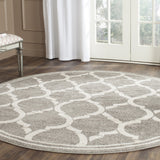 Safavieh Amherst 415 Power Loomed 67% Polypropylene 18% Fibrillated Polypropylene 8% Latex 7% Poly-cotton(warp) Rug AMT415R-3