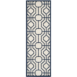 Safavieh Amherst 416 Power Loomed 67% Polypropylene 18% Fibrillated Polypropylene 8% Latex 7% Poly-cotton(warp) Rug AMT416M-9