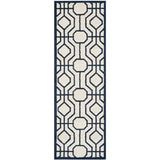 Safavieh Amherst 416 Power Loomed 67% Polypropylene 18% Fibrillated Polypropylene 8% Latex 7% Poly-cotton(warp) Rug AMT416M-9