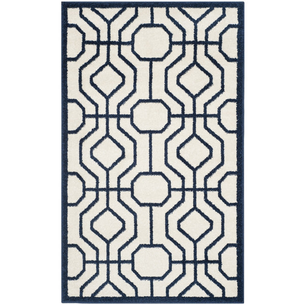 Safavieh Amherst 416 Power Loomed 67% Polypropylene 18% Fibrillated Polypropylene 8% Latex 7% Poly-cotton(warp) Rug AMT416M-9