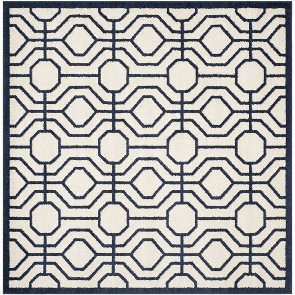 Safavieh Amherst 416 Power Loomed 67% Polypropylene 18% Fibrillated Polypropylene 8% Latex 7% Poly-cotton(warp) Rug AMT416M-9