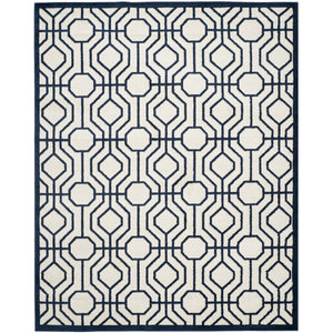 Safavieh Amherst 416 Power Loomed 67% Polypropylene 18% Fibrillated Polypropylene 8% Latex 7% Poly-cotton(warp) Rug AMT416M-9
