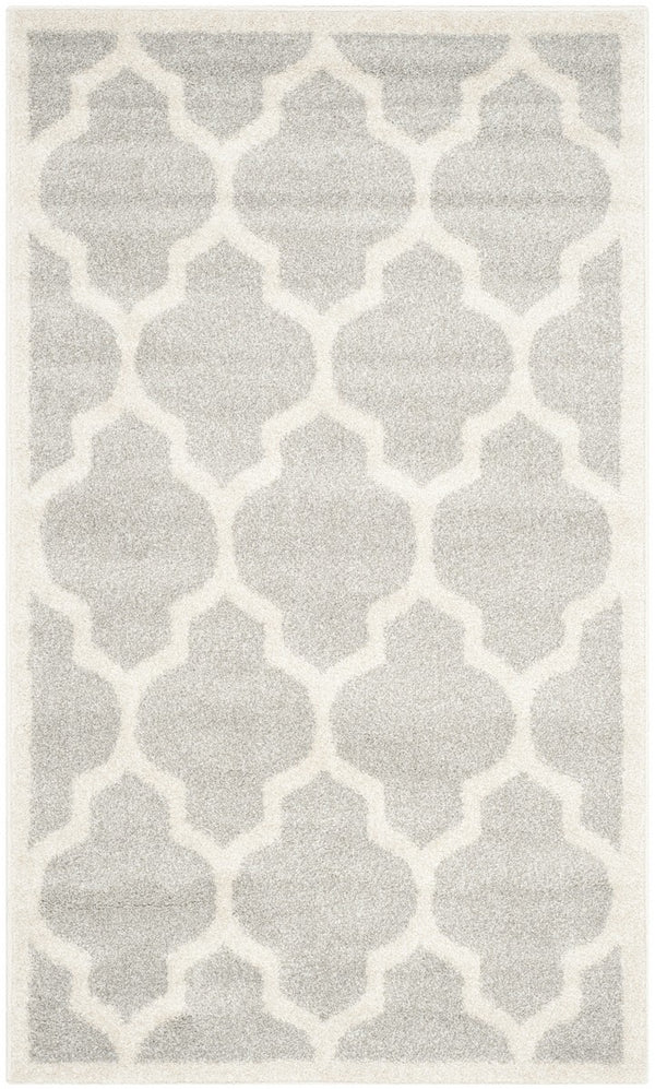 Safavieh Amherst 420 Power Loomed 67% Polypropylene 18% Fibrillated Polypropylene 8% Latex 7% Poly-cotton(warp) Rug AMT420B-3