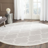 Safavieh Amherst 420 Power Loomed 67% Polypropylene 18% Fibrillated Polypropylene 8% Latex 7% Poly-cotton(warp) Rug AMT420B-29