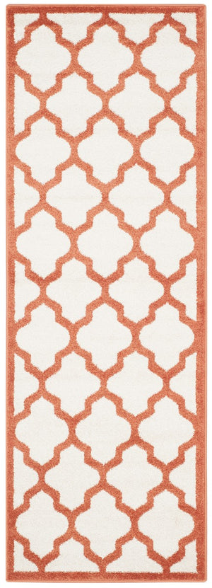 Safavieh Amherst 420 Power Loomed 67% Polypropylene 18% Fibrillated Polypropylene 8% Latex 7% Poly-cotton(warp) Rug AMT420F-29