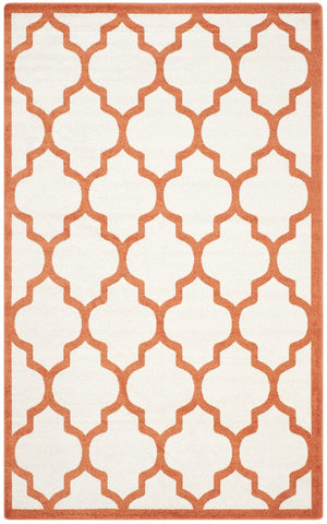 Safavieh Amherst 420 Power Loomed 67% Polypropylene 18% Fibrillated Polypropylene 8% Latex 7% Poly-cotton(warp) Rug AMT420F-29