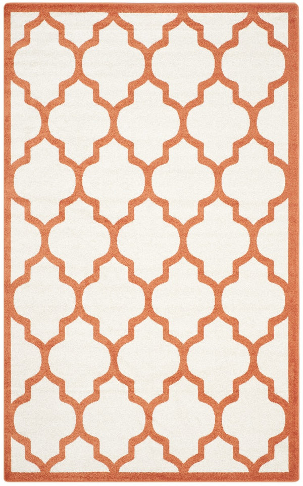 Safavieh Amherst 420 Power Loomed 67% Polypropylene 18% Fibrillated Polypropylene 8% Latex 7% Poly-cotton(warp) Rug AMT420F-29