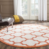 Safavieh Amherst 420 Power Loomed 67% Polypropylene 18% Fibrillated Polypropylene 8% Latex 7% Poly-cotton(warp) Rug AMT420F-29