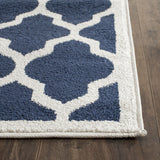 Safavieh Amherst 420 Power Loomed 67% Polypropylene 18% Fibrillated Polypropylene 8% Latex 7% Poly-cotton(warp) Rug AMT420P-29