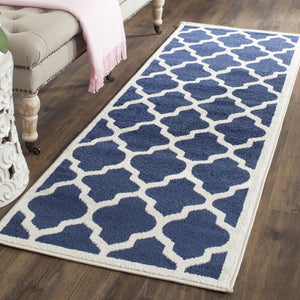 Safavieh Amherst 420 Power Loomed 67% Polypropylene 18% Fibrillated Polypropylene 8% Latex 7% Poly-cotton(warp) Rug AMT420P-29