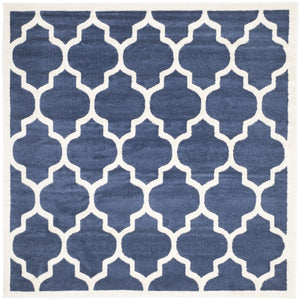 Safavieh Amherst 420 Power Loomed 67% Polypropylene 18% Fibrillated Polypropylene 8% Latex 7% Poly-cotton(warp) Rug AMT420P-29