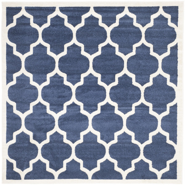 Safavieh Amherst 420 Power Loomed 67% Polypropylene 18% Fibrillated Polypropylene 8% Latex 7% Poly-cotton(warp) Rug AMT420P-29