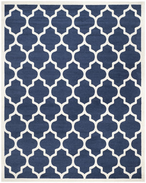 Safavieh Amherst 420 Power Loomed 67% Polypropylene 18% Fibrillated Polypropylene 8% Latex 7% Poly-cotton(warp) Rug AMT420P-29