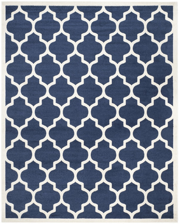 Safavieh Amherst 420 Power Loomed 67% Polypropylene 18% Fibrillated Polypropylene 8% Latex 7% Poly-cotton(warp) Rug AMT420P-29