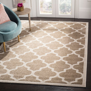 Safavieh Amherst 420 Power Loomed 67% Polypropylene 18% Fibrillated Polypropylene 8% Latex 7% Poly-cotton(warp) Rug AMT420S-5R