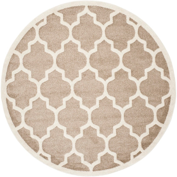 Safavieh Amherst 420 Power Loomed 67% Polypropylene 18% Fibrillated Polypropylene 8% Latex 7% Poly-cotton(warp) Rug AMT420S-5R