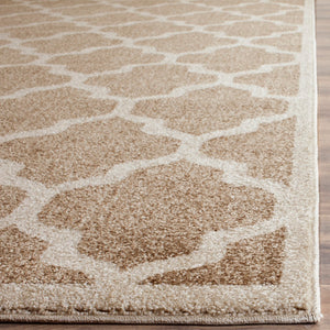 Safavieh Amherst 420 Power Loomed 67% Polypropylene 18% Fibrillated Polypropylene 8% Latex 7% Poly-cotton(warp) Rug AMT420S-5R